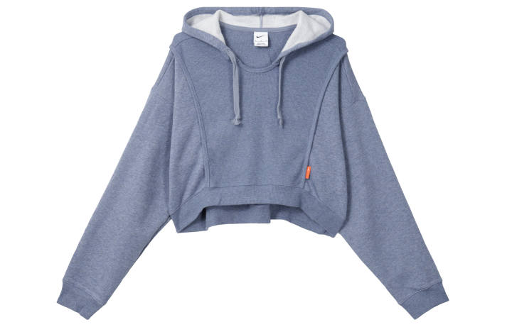 Nike Nike Sweatshirts Women's Blue Hooded Moderate Regular