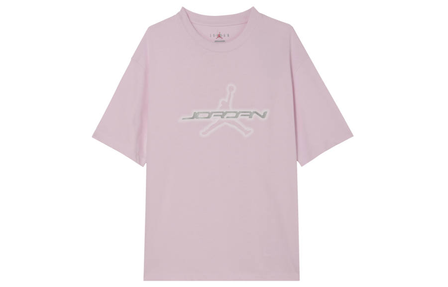 Jordan Jordan ESSENTIALS Drop Shoulder Sleeve T Shirt Women's Foam Pink