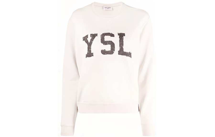 SAINT LAURENT Sweatshirt Women's Light Oat