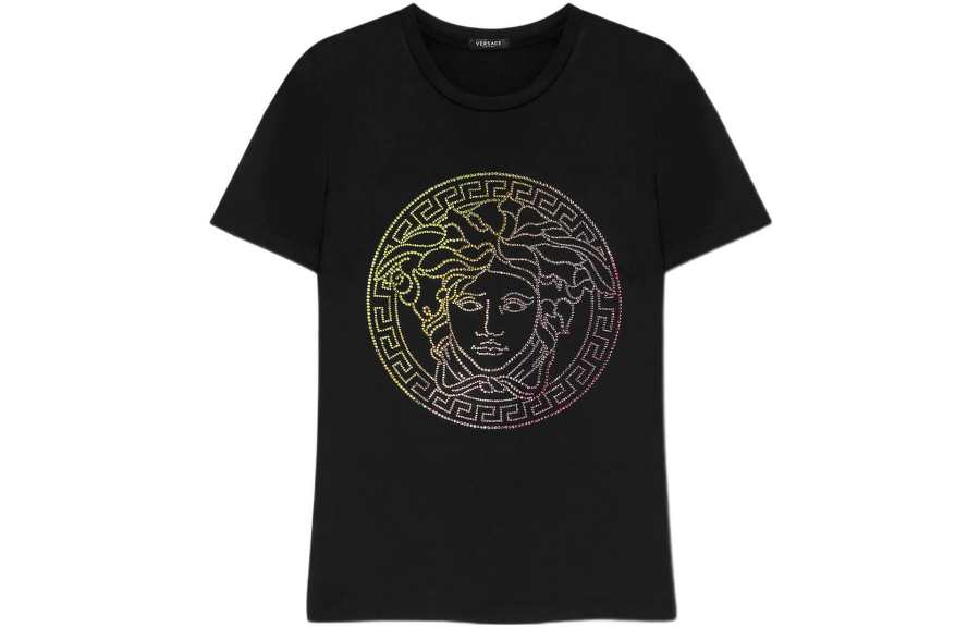 VERSACE FW22 T Shirt Women's Black