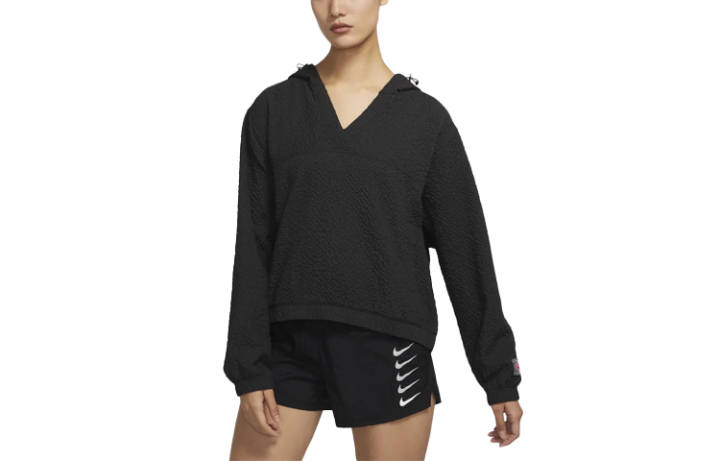 Nike Nike Sweatshirts Women's Black V Neck Moderate Other