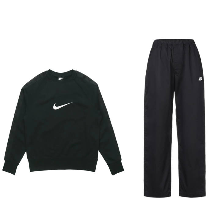 Nike Nike SportswearSwoosh Sweatshirt Set Men's Black