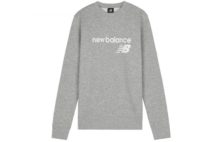 New Balance New Balance Lifestyle Casual Sweatshirts Women's Gray Crew Neck Thickened Regular