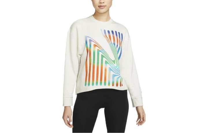 Nike Nike Sweatshirts Women's White Crew Neck Thickened Regular