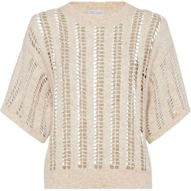 Brunello Cucinelli Brunello Cucinelli open-knit jumper