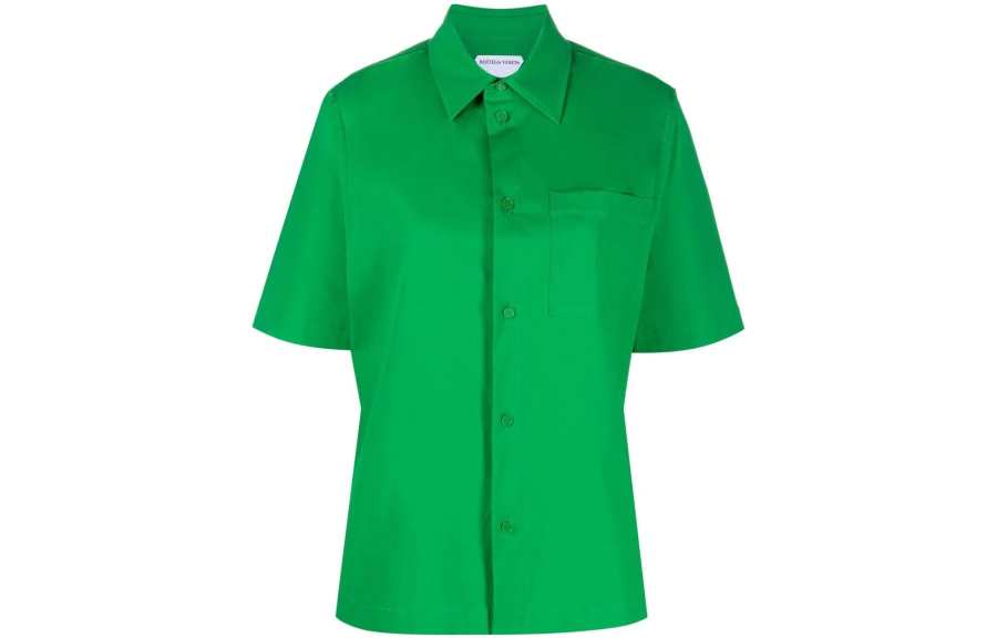 Bottega Veneta Buttoned Straight Hem Shirt