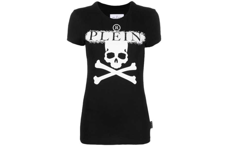 Philipp Plein skull-print short-sleeve T-shirt