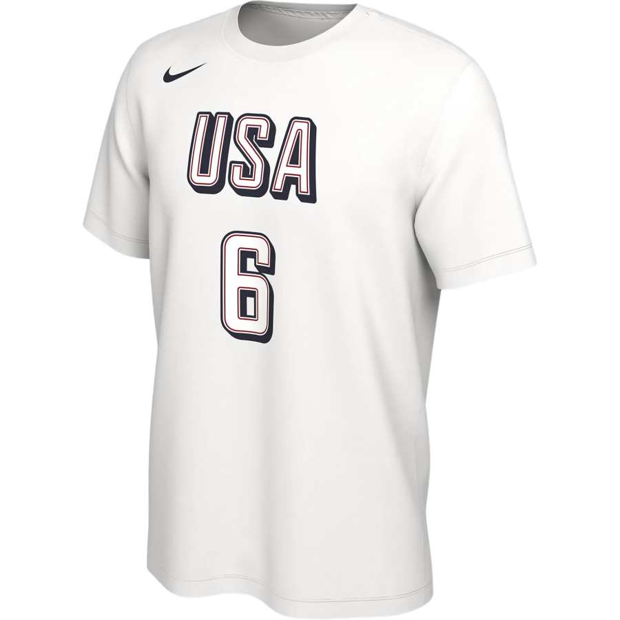 Nike Nike United States Olympic Basketball Team Collection Basketball Jersey Men's White