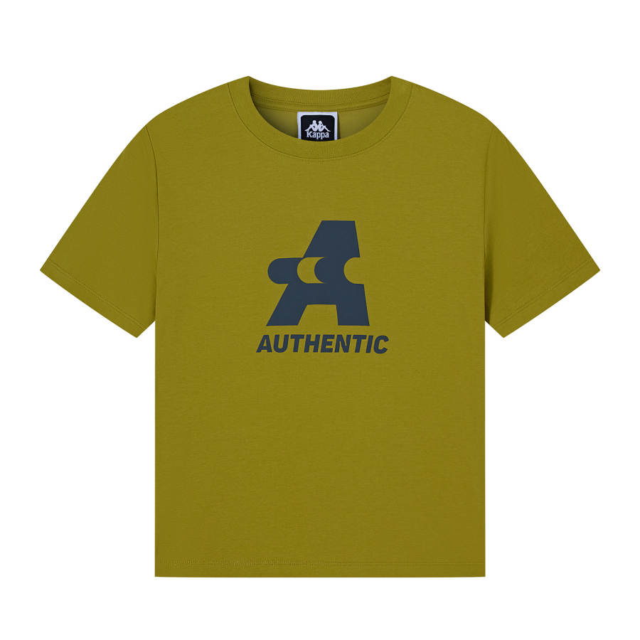 Kappa PLAYER Set in Sleeve T Shirt Women's Yellow
