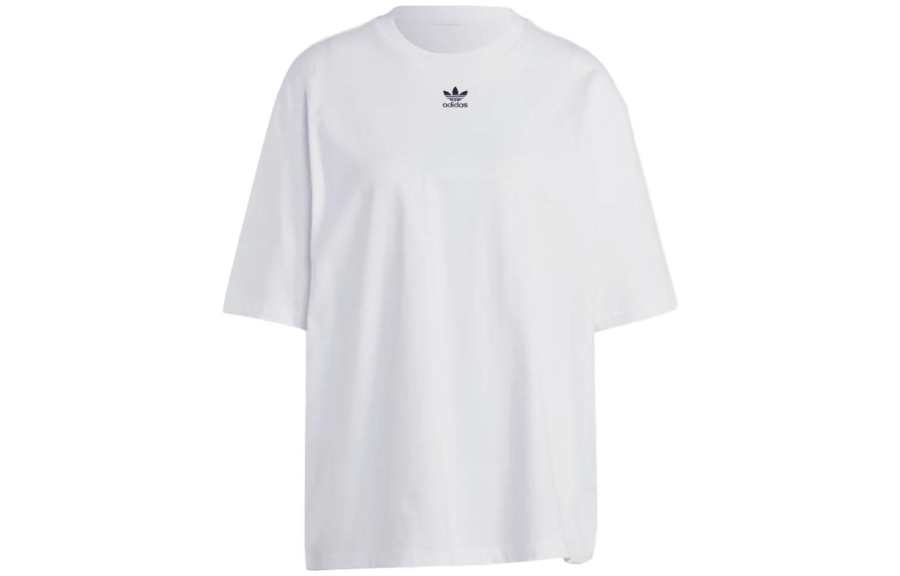 Adidas Originals Adidas Logo-embroidered Cotton T-shirt