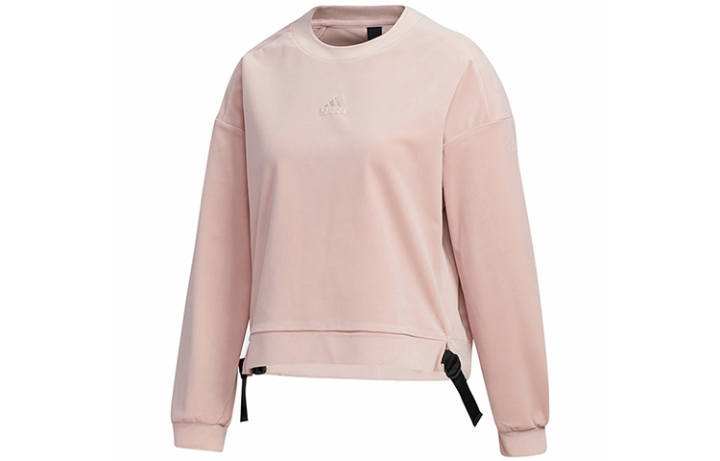 Adidas Adidas Sweatshirts Women's Vibrant Pink Crew Neck Moderate Regular