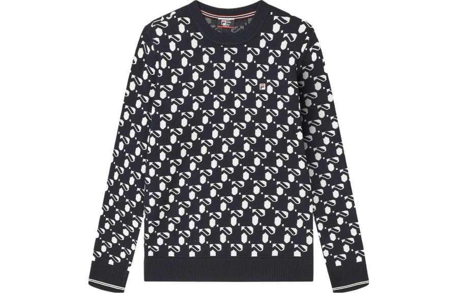 FILA Sweaters Women's Legend Blue Crew Neck Moderate Other