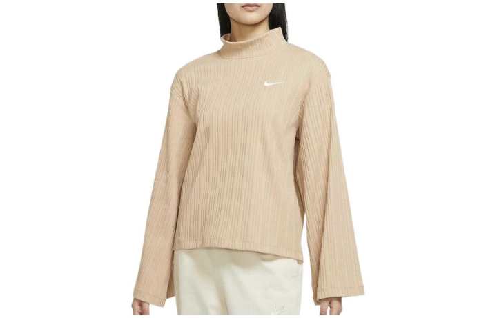 Nike Nike T Shirts Women's Khaki Turtleneck Moderate Other