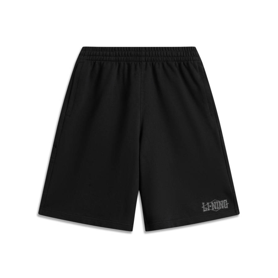 Li-Ning Li Ning Sports Life Collection Casual Shorts Men's Black