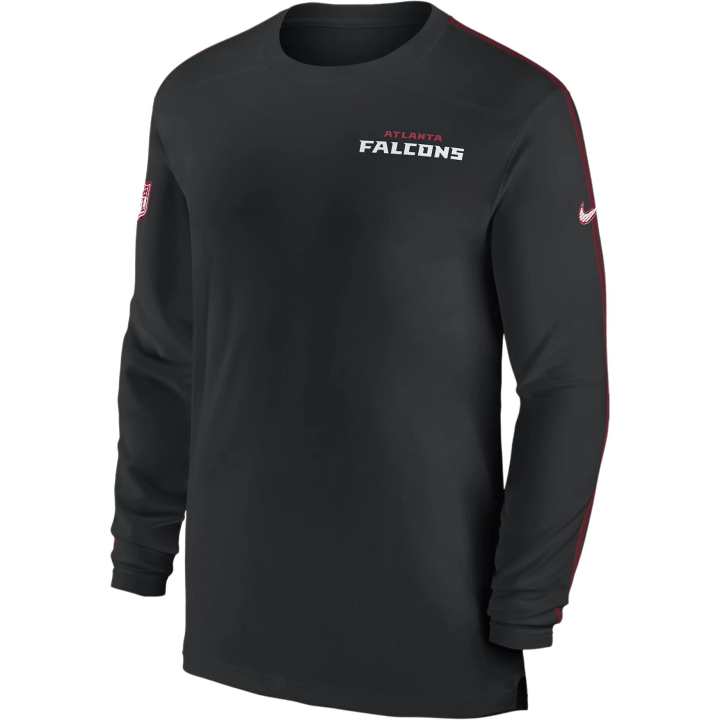 Nike Nike Atlanta Falcons Sideline Coach Men's Nike Dri FIT Nfl Long Sleeve Top
