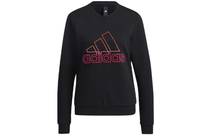Adidas Adidas Sweatshirts Women's Black Crew Neck Moderate Regular
