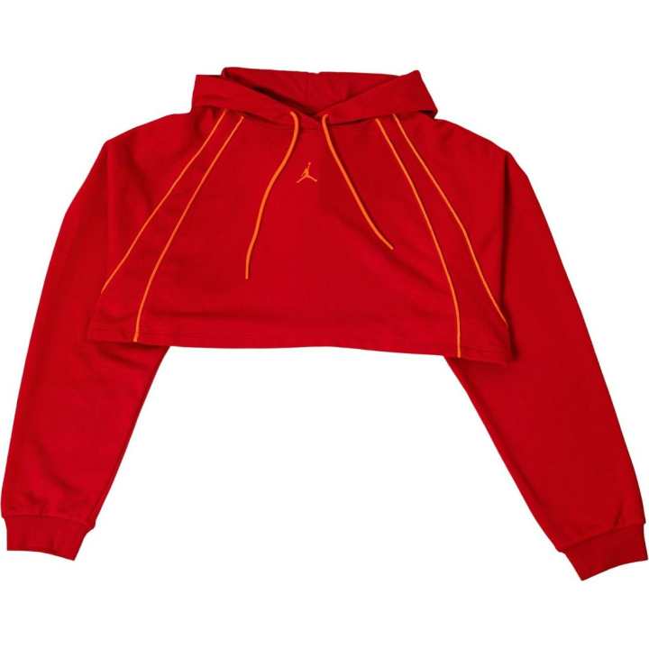 Jordan Jordan Sweatshirts Women's Red Hooded Moderate Regular