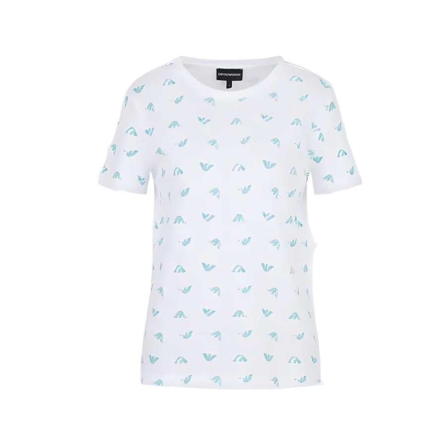 EMPORIO ARMANI 【Previous Season】logo print short-sleeve T-shirt