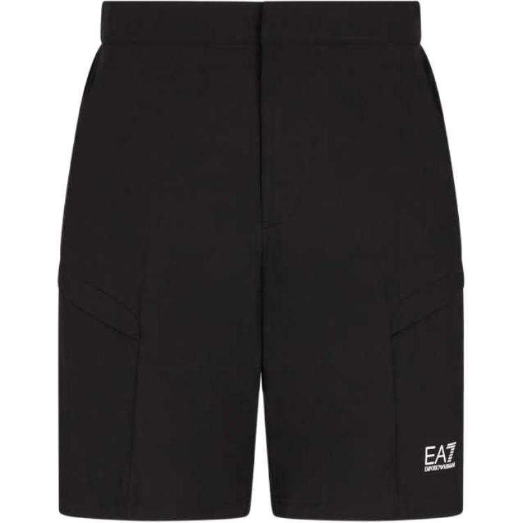 EMPORIO ARMANI EA7 SS25 Casual Shorts Men's Black