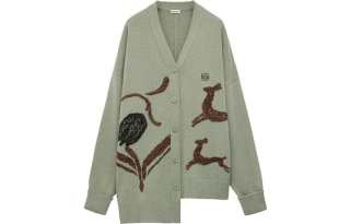 LOEWE SS23 Knitwear Women's Light Green