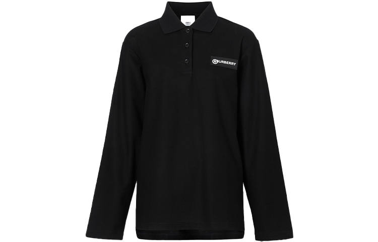 Burberry Polo Shirt Women's Black