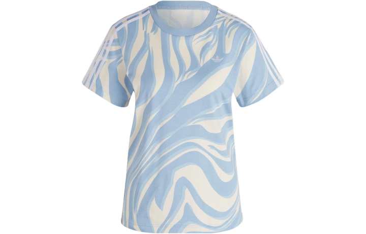 Adidas Adidas Regular T Shirt Women's Sky Blue