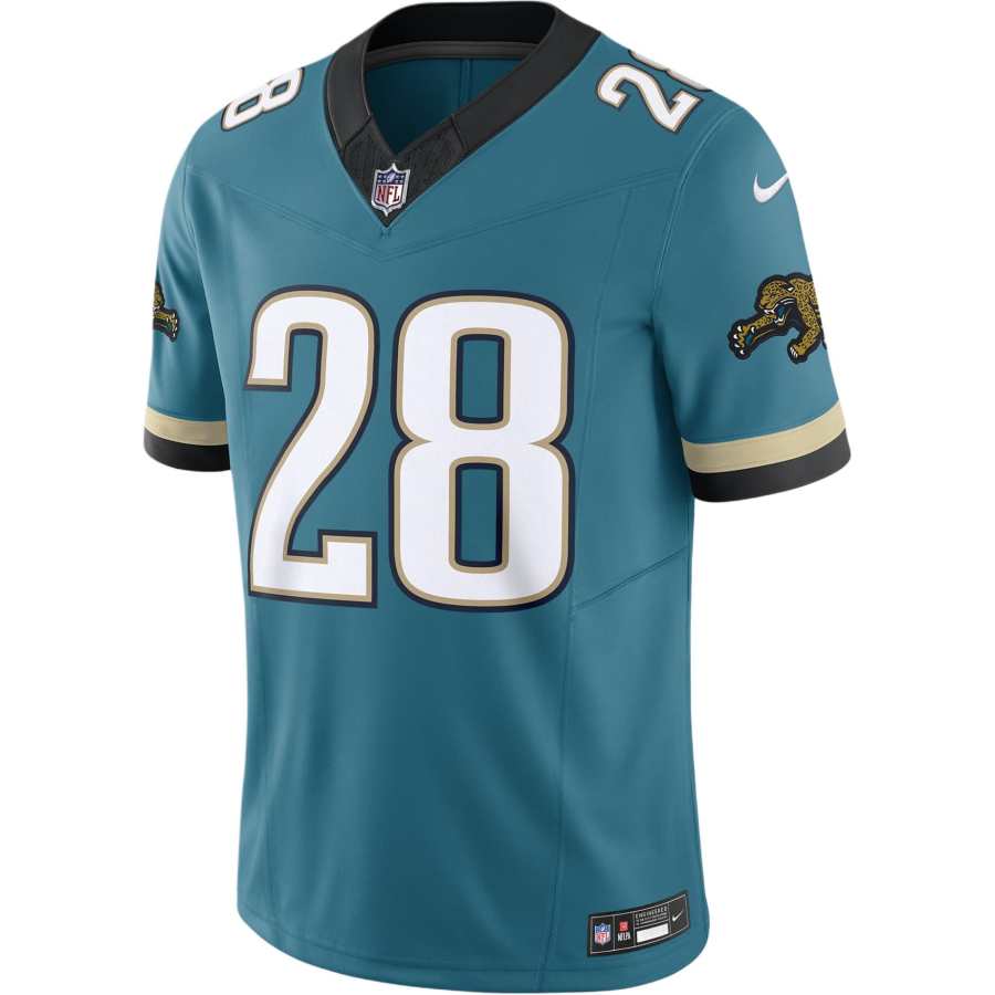 Nike Nike x NFL Fred Taylor Jacksonville Jaguars Soccer Jersey Men's Cyan