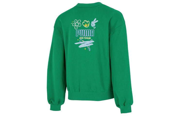 PUMA Sweatshirts Women's Jasper Crew Neck Moderate Regular