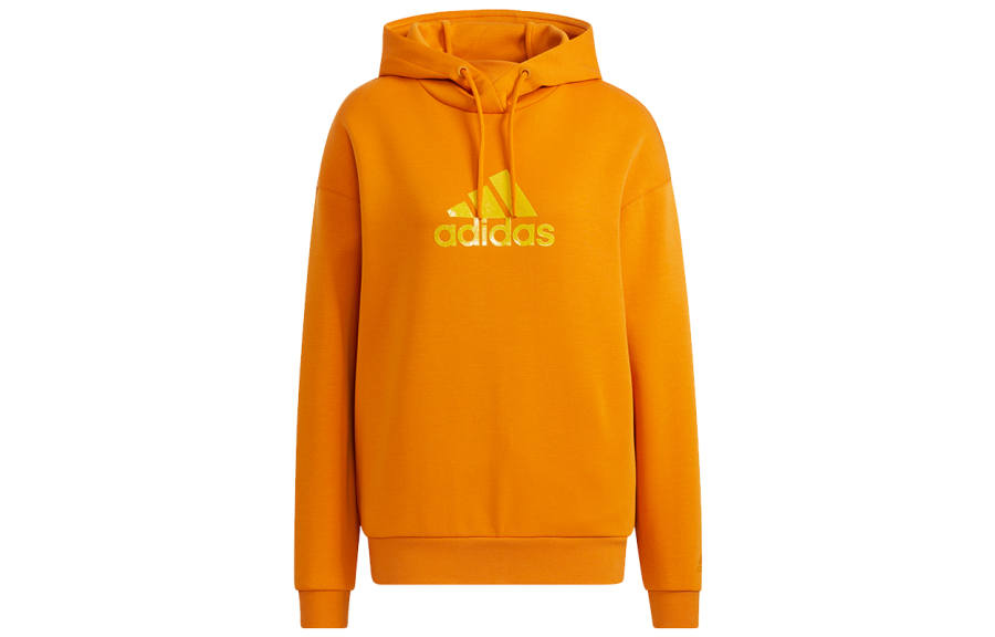 Adidas Adidas Sweatshirts Women's Orange Hooded Moderate Regular