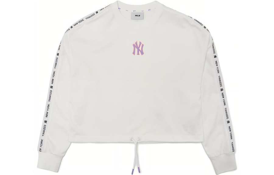 MLB MLB Sweatshirts Women's White Crew Neck Moderate Regular