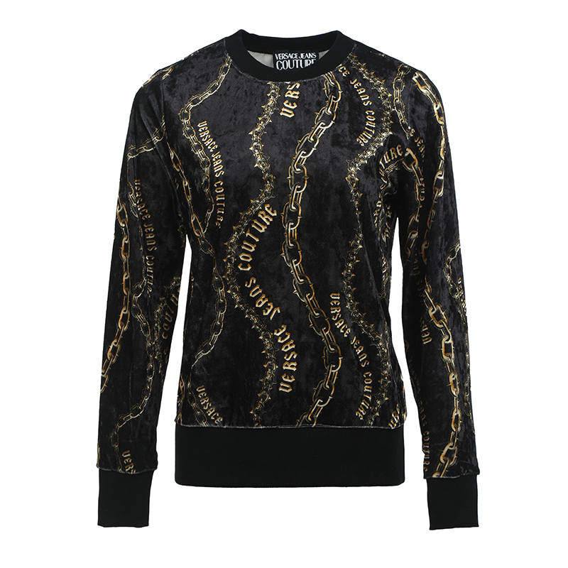 VERSACE JEANS COUTURE Chain Couture Crewneck Sweatshirt