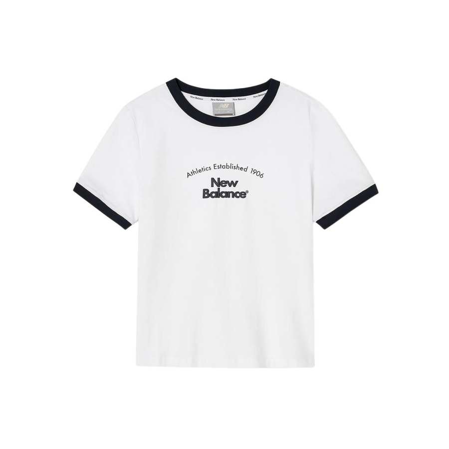 New Balance New Balance 1906SLIM FIT T Shirt Women's 10 White