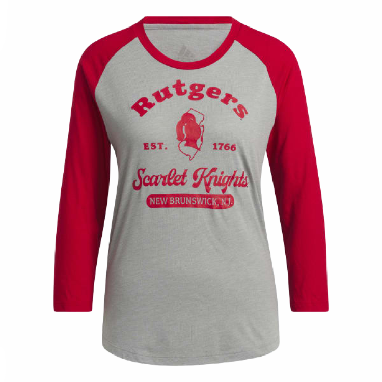 Adidas Adidas Raglan Sleeve T Shirt Women's Gray