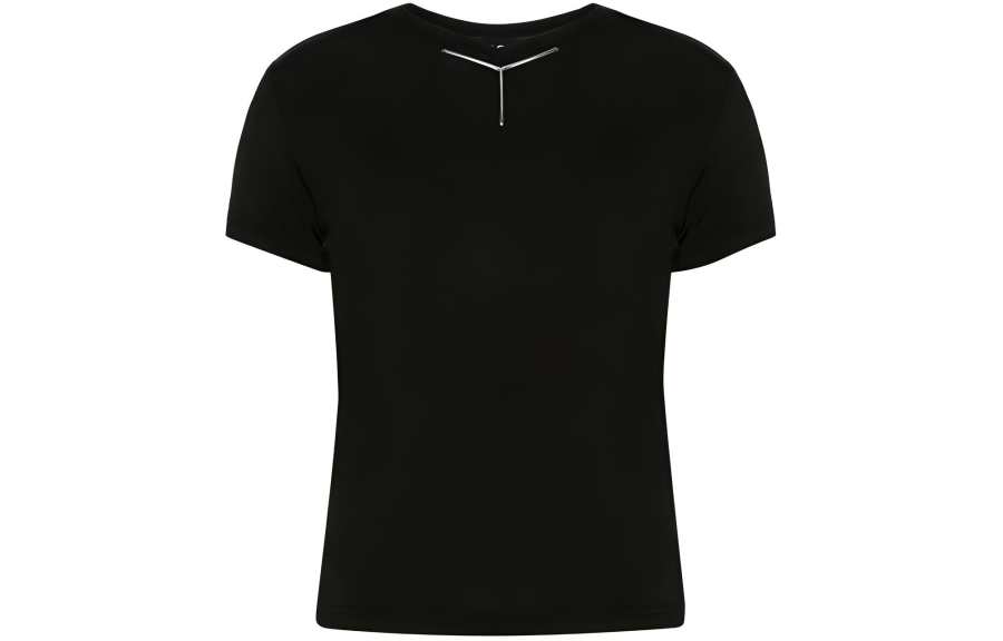 Y/Project Y/Project logo-appliqué T-shirt
