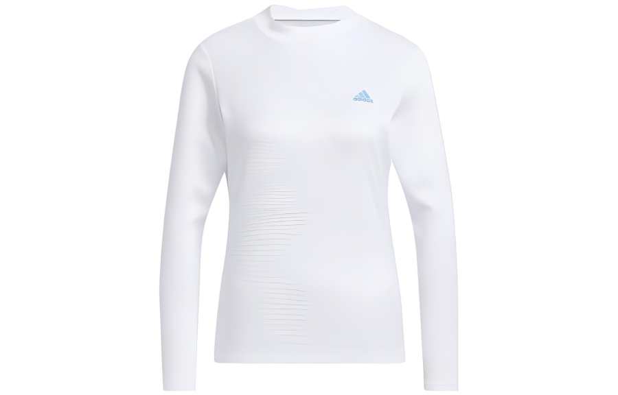 Adidas Adidas T Shirts Women's White Crew Neck Moderate Straight Fit
