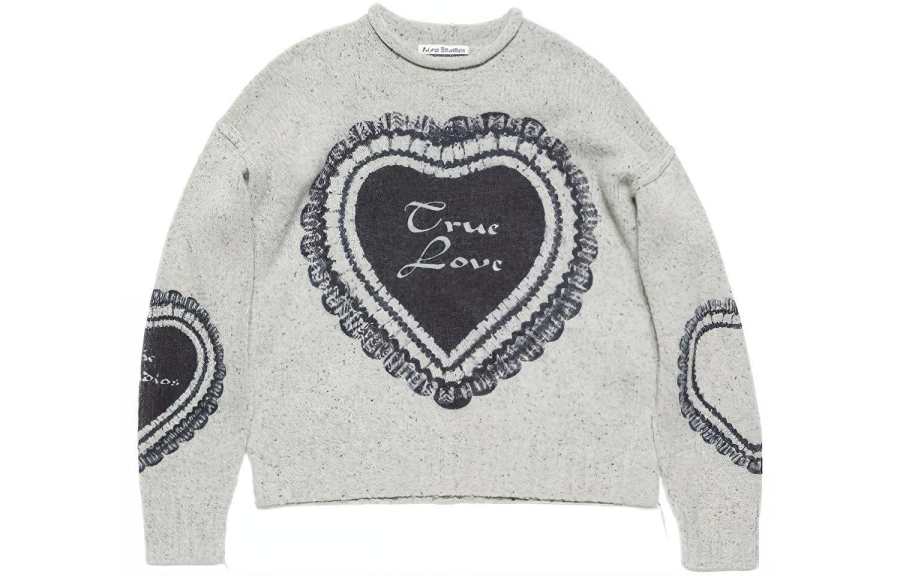 Acne Studios Acne Studios SS24 Sweater Women's Light Gray