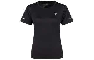 ASICS T Shirts Women's Black Crew Neck Moderate Other