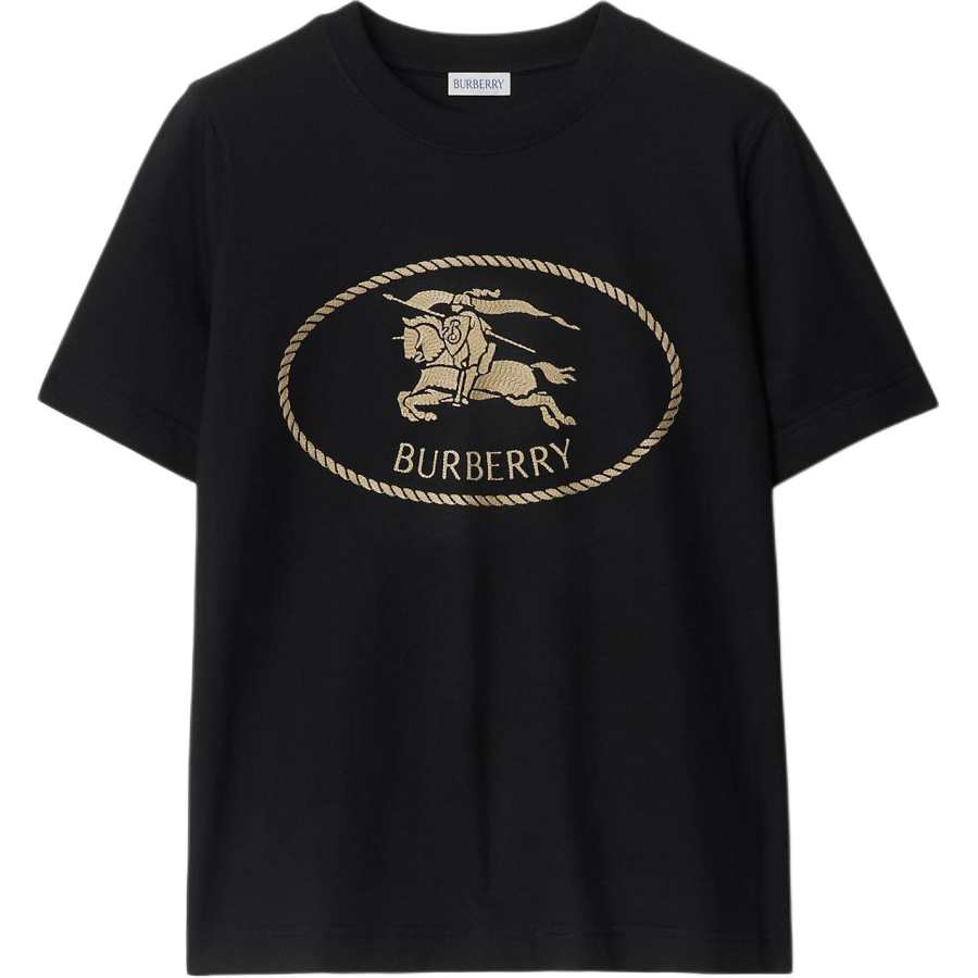 Burberry SS25 T Shirt Women's Black Slim Fit