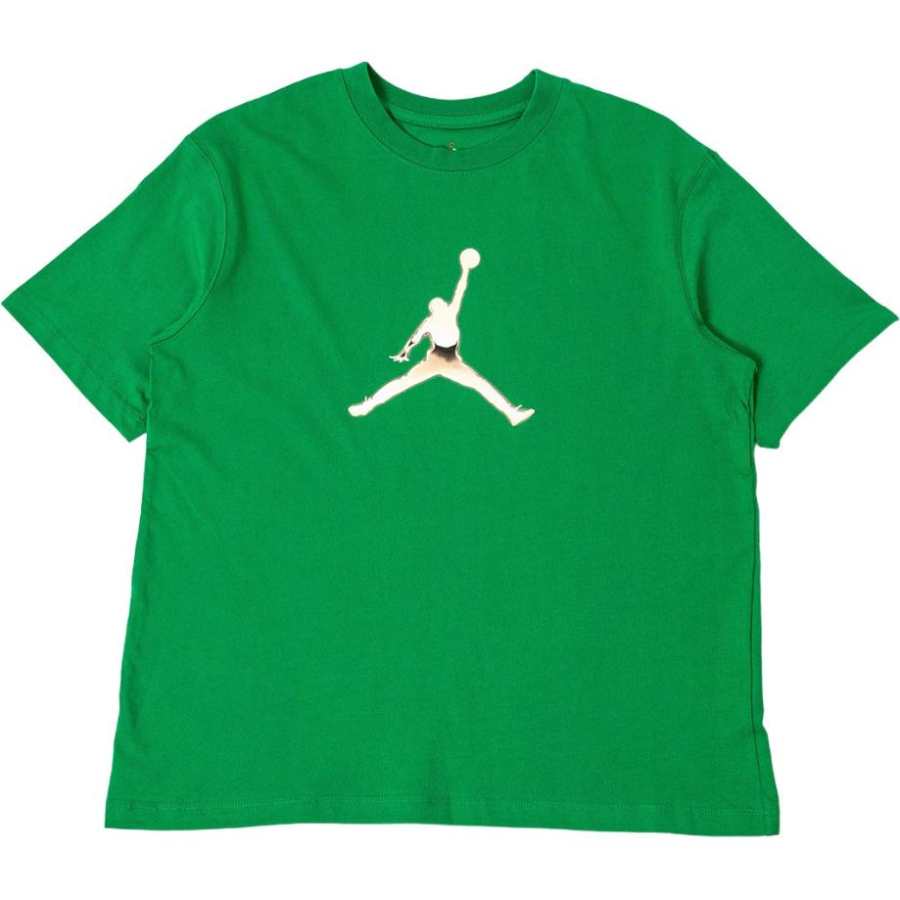 Jordan Jordan Drop Shoulder Sleeve T Shirt Women's Green