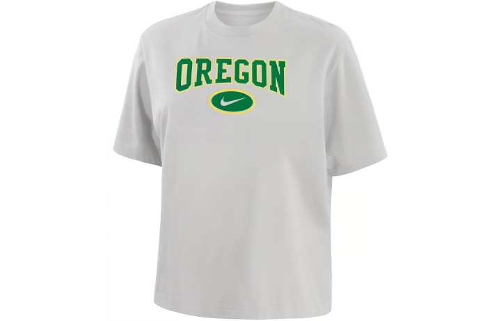 Nike Nike Drop Shoulder Sleeve T Shirt Women's White