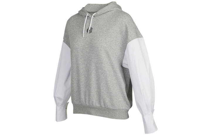 Nike Nike Sweatshirts Women's Gray Hooded Moderate Regular