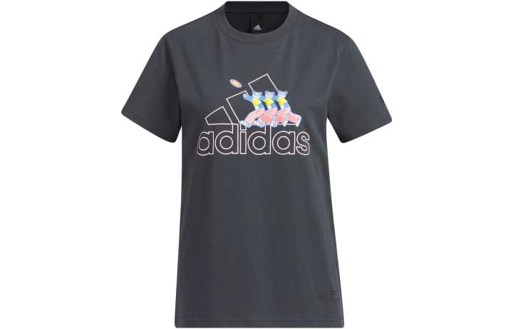 Adidas Adidas T Shirt Women's Dark Heather Gray
