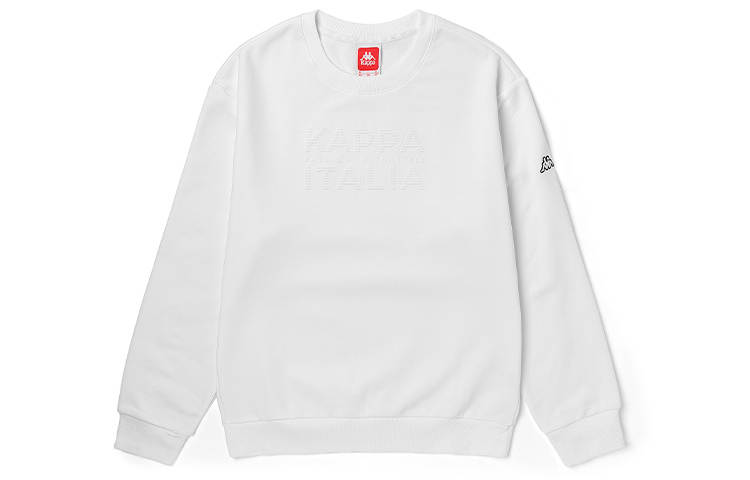 Kappa Solid Color Fleece Lined Thermal Sports Crew Neck Sweatshirt Winter Women's