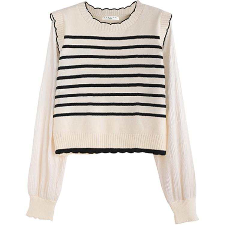 Tonlion Sweater Women's Beige Apricot