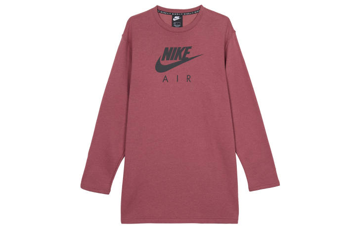 Nike Nike Sweatshirts Women's Red Crew Neck Thickened Regular