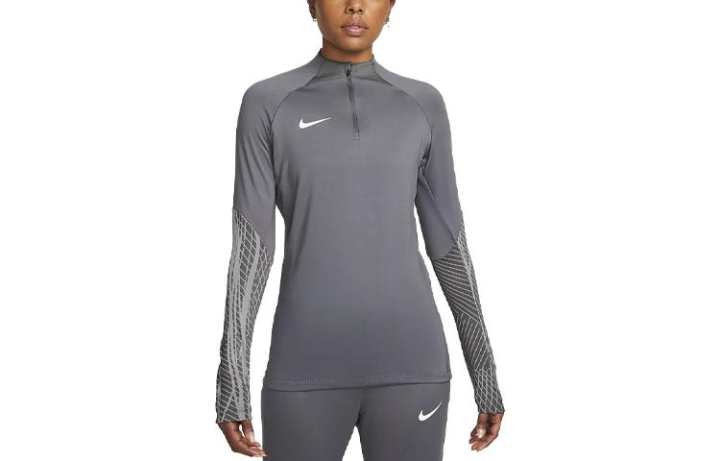Nike Nike T Shirts Women's Silver Half Turtleneck Moderate Straight Fit
