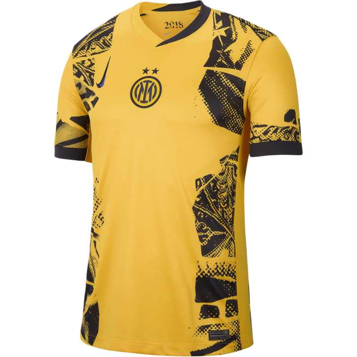 Nike Nike International Beige Blue FW24 Soccer Jersey Men's Gold Black