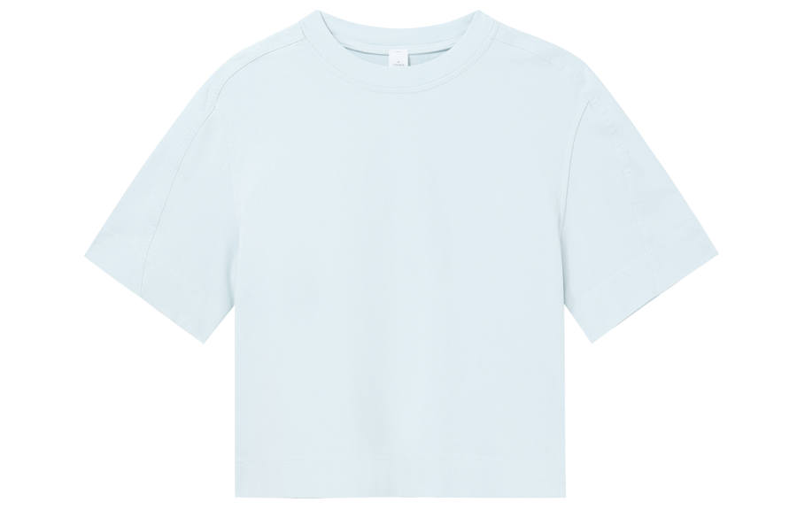 Lululemon T Shirts Women's Crew Neck Moderate Straight Fit