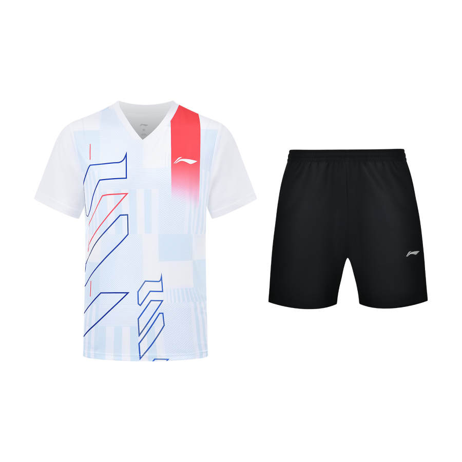 Li-Ning Li Ning Badminton Collection Casual Sportswear Unisex White/Black