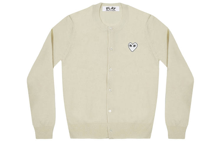 CDG Play Knitwear Women's White